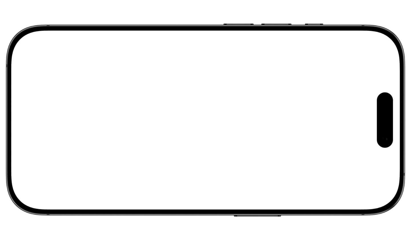 iphone横向き